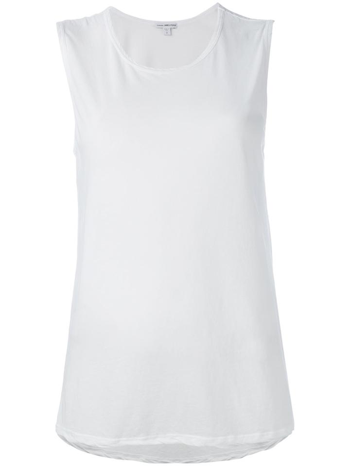 James Perse Sleeveless Top, Women's, Size: 1, White, Cotton