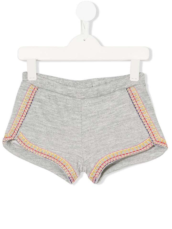 Simple Kids - Shorts - Kids - Cotton/polyester - 2 Yrs, Grey
