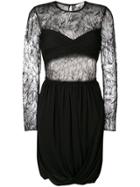 Roberto Cavalli Iris Lace Dress - Black