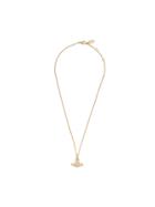 Vivienne Westwood Logo Pendant Necklace - Gold