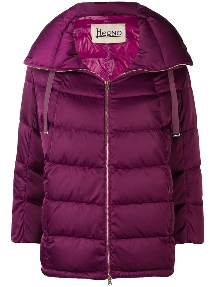 Herno Puffer Jacket - Purple