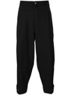 Dolce & Gabbana - Cropped Trousers - Men - Spandex/elastane/virgin Wool - 50, Black, Spandex/elastane/virgin Wool