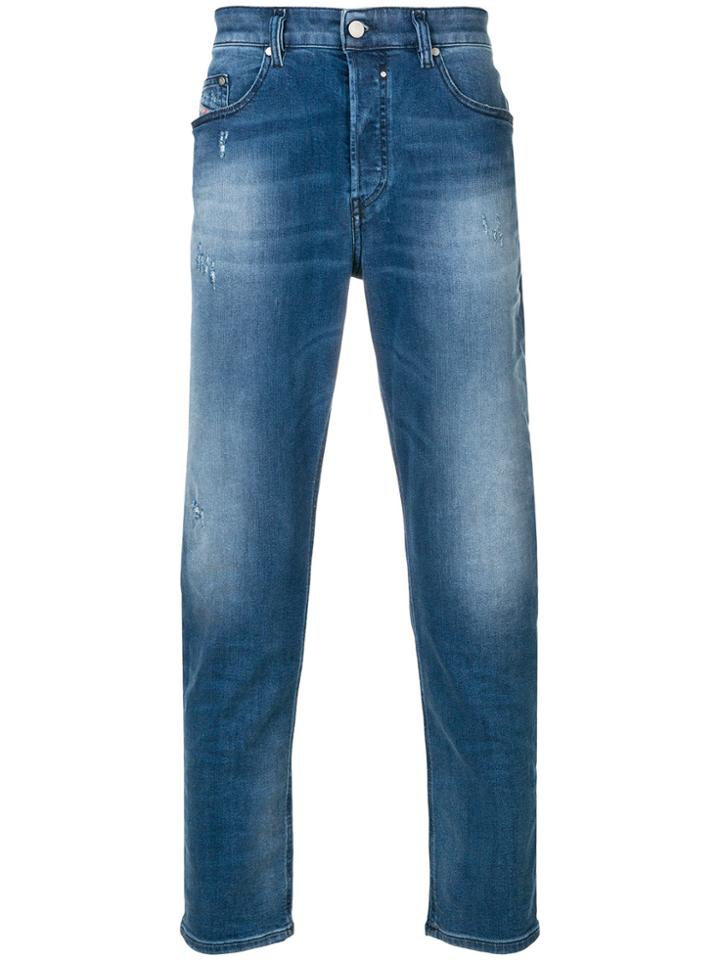 Diesel Jifer Straight-leg Jeans - Blue