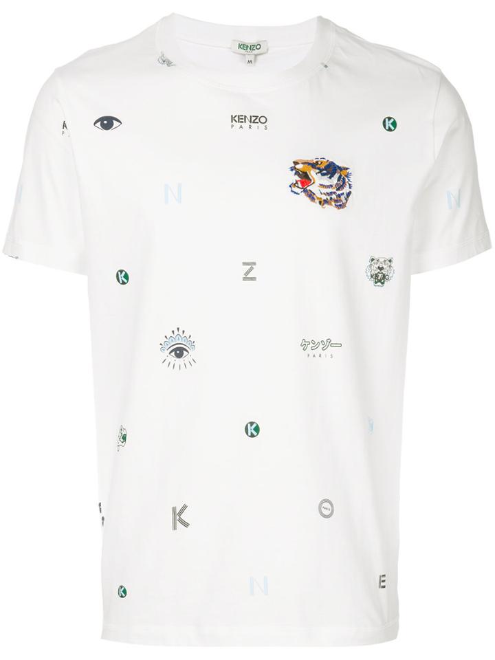 Kenzo Multi Icons T-shirt - White