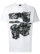 Diesel - Destroyed Print T-shirt - Men - Cotton - M, White, Cotton