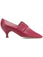 Romeo Gigli Vintage Pointed Toe Pumps - Red