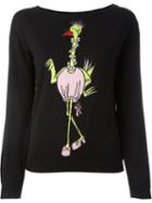 Boutique Moschino Animal Stamp Sweater