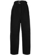 Christian Wijnants Palima Belted Denim Jeans - Black