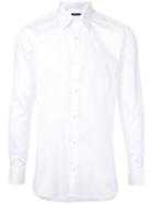 Estnation Long-sleeve Shirt, Men's, Size: 42, White, Cotton