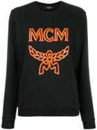 Mcm Logo Sweater - Black