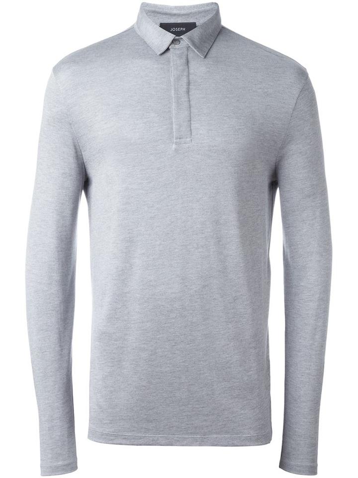 Joseph Long Sleeve Polo Shirt