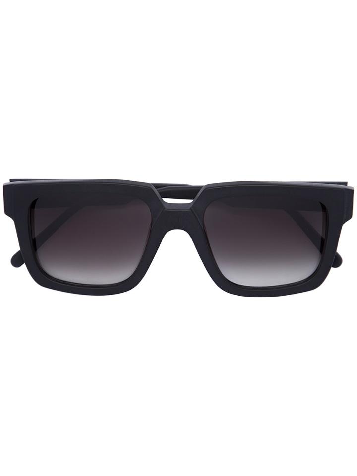 Kuboraum Square-framed Sunglasses - Black