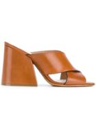 Maison Margiela Open-toe Mule Sandals - Brown