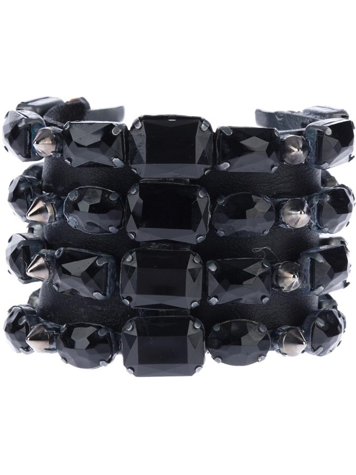 Emanuele Bicocchi Stud And Stone Cuff