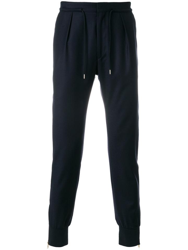 Paul Smith Drawstring Fastening Track Pants - Blue