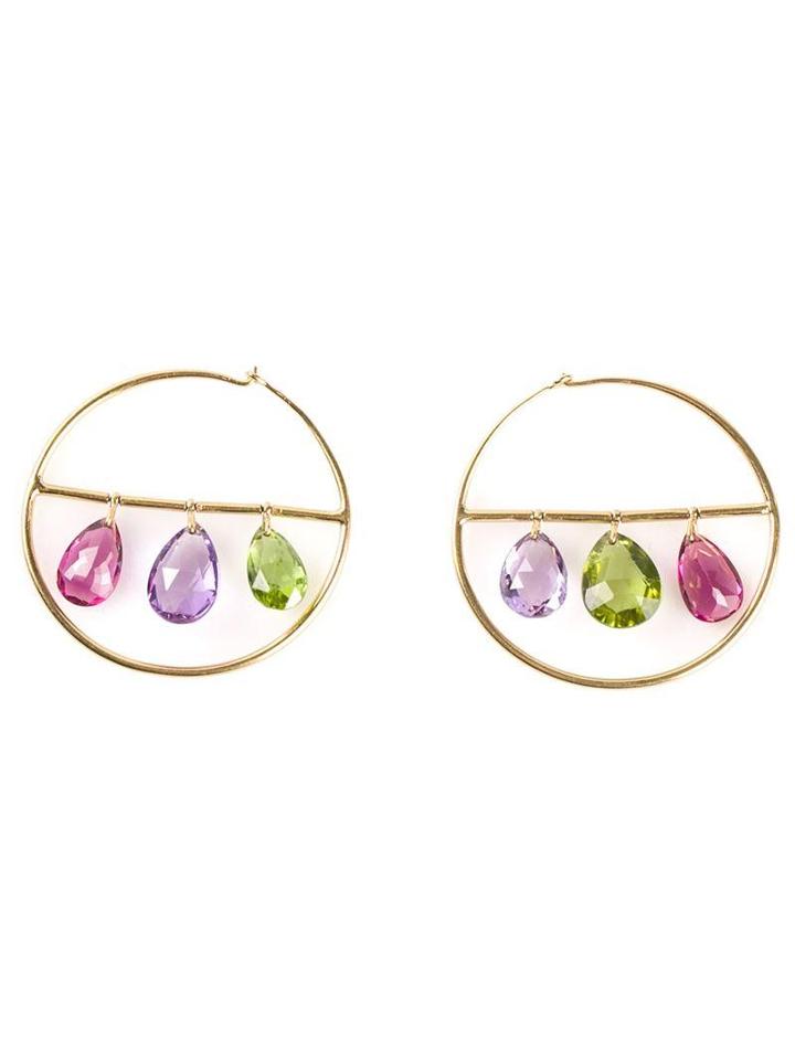 Marie Helene De Taillac Hoop Earrings