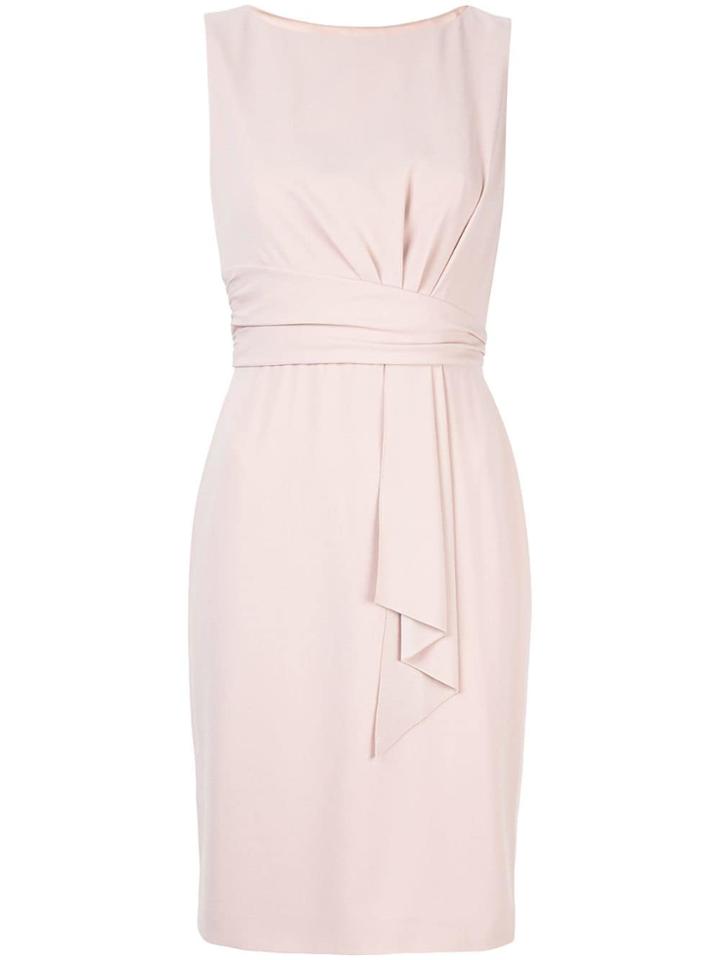 Paule Ka Sleeveless Fitted Dress - Pink