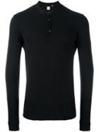 Aspesi Henley Sweater, Men's, Size: Xxl, Black, Cotton
