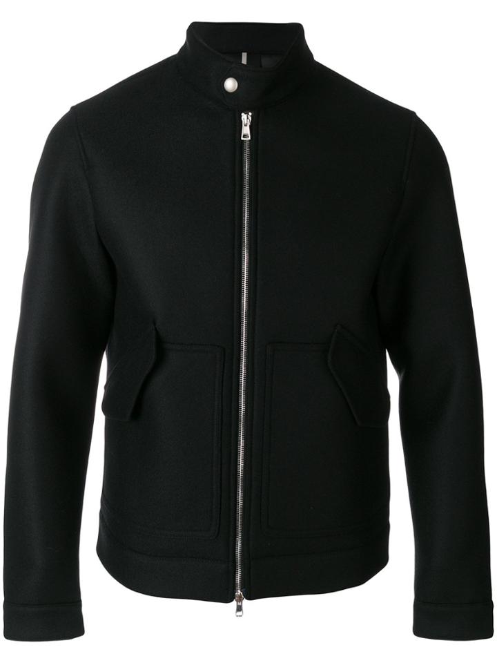 Low Brand Zipped Jacket - Black