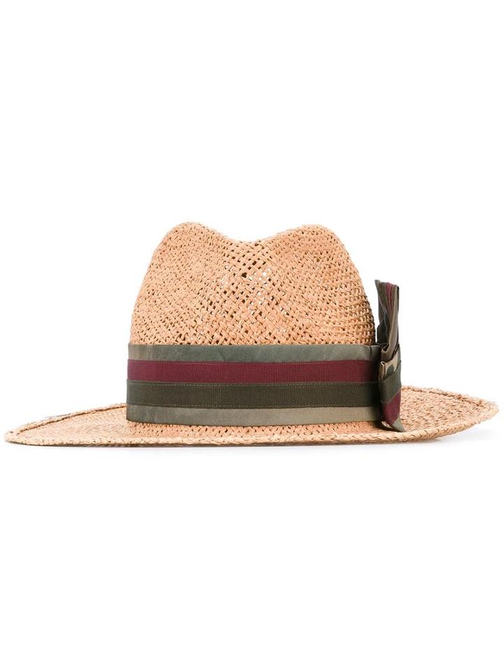 Antonio Marras Straw Hat, Women's, Brown, Paper