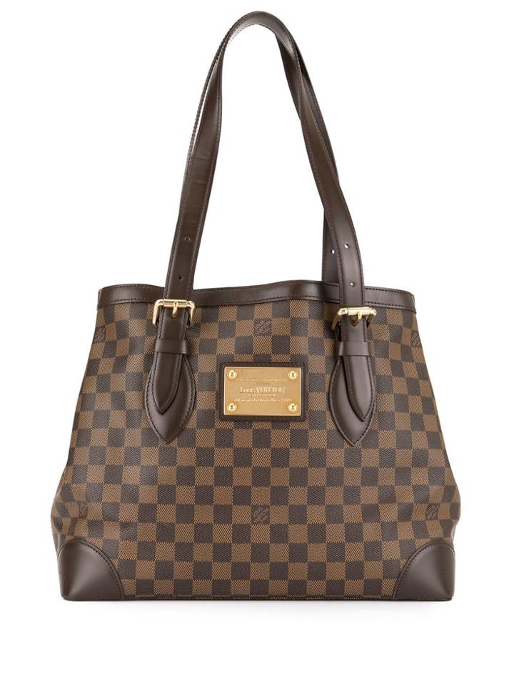 Louis Vuitton Vintage Hampstead Monogram Tote Bag - Brown
