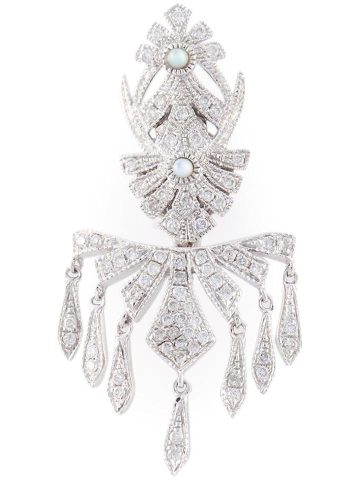 Jo Lle Jewellery Pave Diamond Earring
