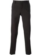 Dolce & Gabbana Tailored Trousers, Men's, Size: 48, Black, Cotton/spandex/elastane/virgin Wool