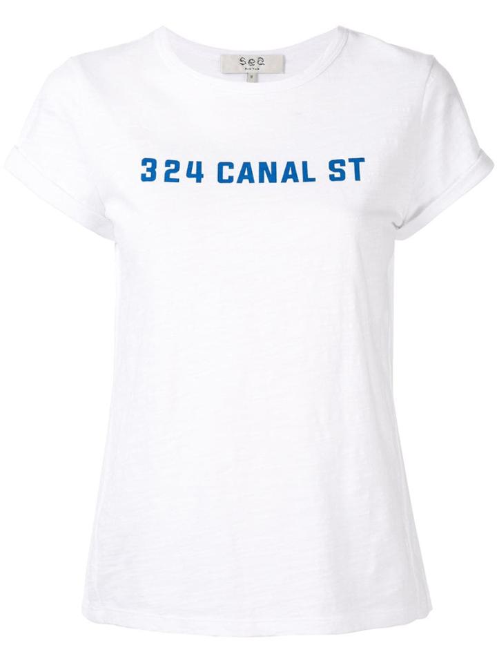 Sea 324 Canal T-shirt - White