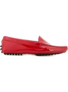 Tod's 'gommini' Mocassins - Red