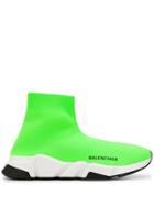 Balenciaga Speed Sock Trainers - Green