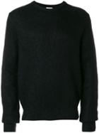 Saint Laurent - Fuzzy-knit Sweater - Men - Polyamide/mohair/wool - M, Black, Polyamide/mohair/wool