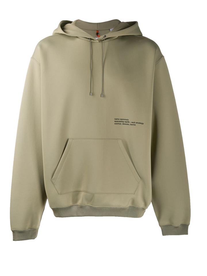 Oamc Basic Hoodie - Green