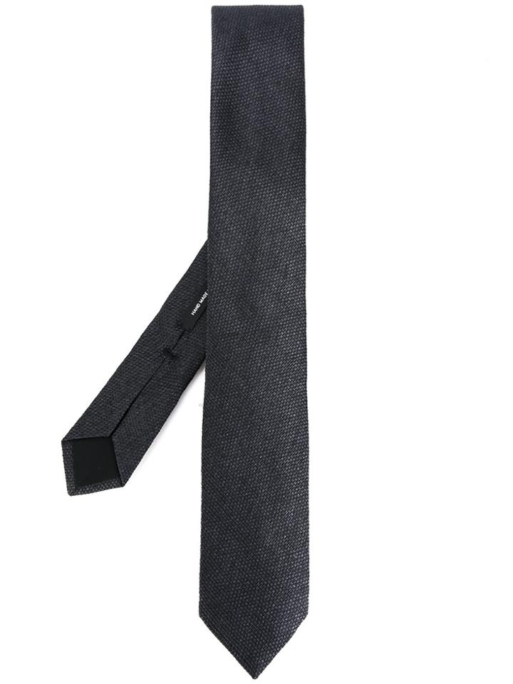 Boss Hugo Boss Textured Tie - Grey