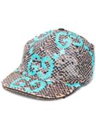 Gucci Sequinned Gg Cap - Blue