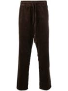 Ymc Drawstring Corduroy Trousers - Brown