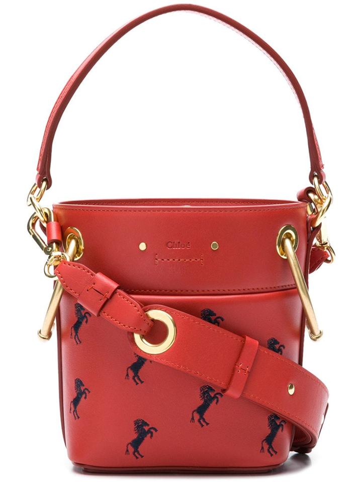 Chloé Roy Horse Bag - Red