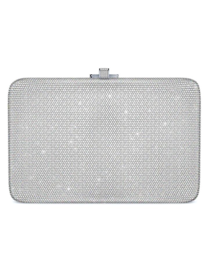 Judith Leiber Couture Slim Slide Customizable Monogram Bag - Metallic