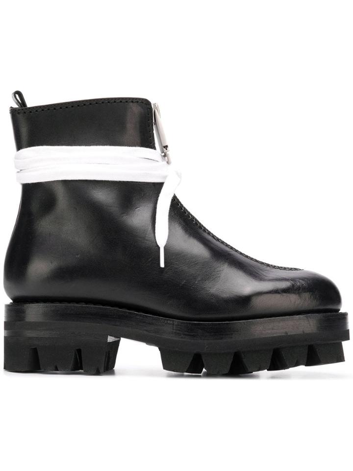 1017 Alyx 9sm Chunky Sole Ankle Boots - Black
