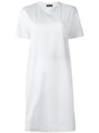 Diesel Black Gold Classic T-shirt Dress, Women's, Size: Xs, White, Cotton