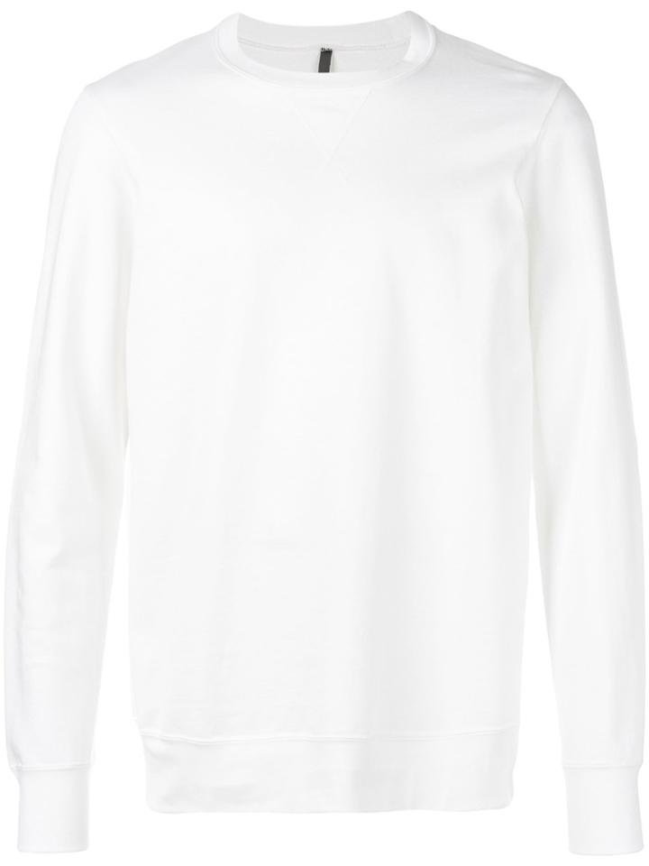 Attachment Logo Print Sweatshirt - White