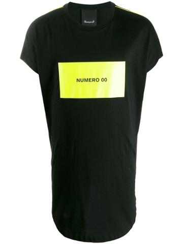 Numero00 Logo Print T-shirt - Black