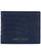 Jimmy Choo Mark Billfold Wallet - Blue