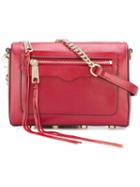 Rebecca Minkoff Chain Strap Cross-body Bag, Women's, Red, Calf Leather