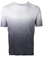 Transit - Ombré T-shirt - Men - Cotton/linen/flax/polyamide - M, Grey, Cotton/linen/flax/polyamide