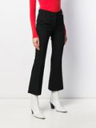 Giamba Flared Tailored Trousers - Black