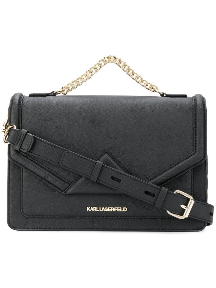 Karl Lagerfeld K/klassik Shoulder Bag - Black