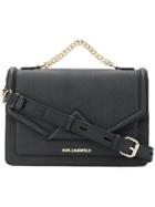Karl Lagerfeld K/klassik Shoulder Bag - Black