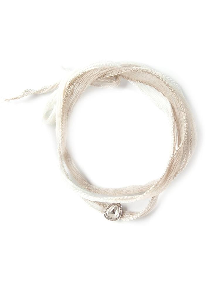 Christian Koban Diamond Necklace - Nude & Neutrals