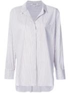 Striped Shirt - Women - Cotton/polyamide/spandex/elastane - 1, White, Cotton/polyamide/spandex/elastane, Dorothee Schumacher