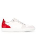 Ami Alexandre Mattiussi Panelled Sneakers, Men's, Size: 41, White, Leather/rubber